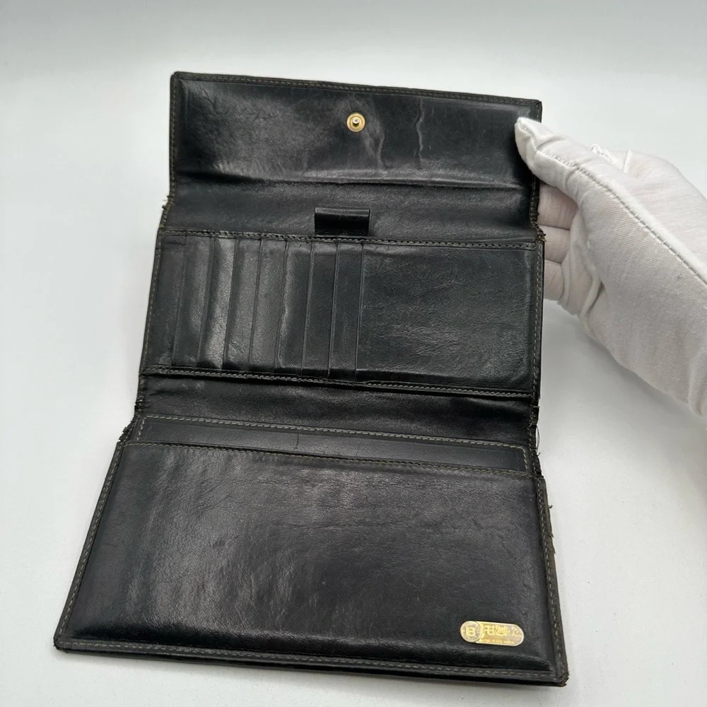 Fendi 2 PC Tri fold with slim bi fold Wallet - Picture 6 of 12